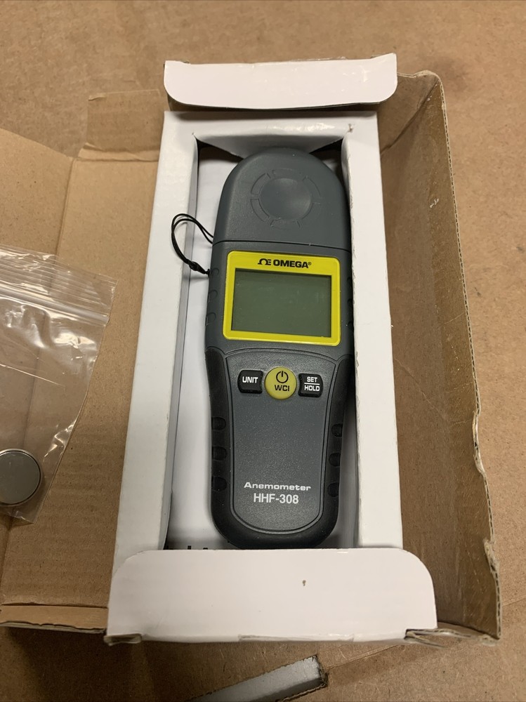 Omega Handheld Anemometer with Wind Chill Function HHF-308