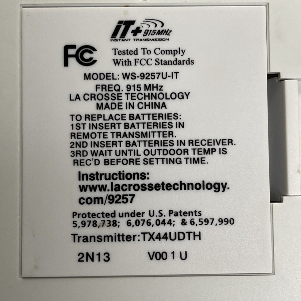 la crosse technology ws-9257u-it