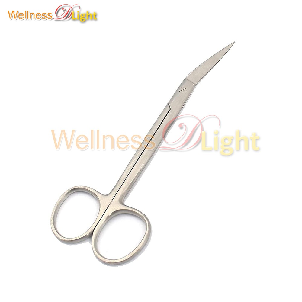 Surgical Iris Angular Scissors Dental Operating Tissue Cutting Surgery Shears