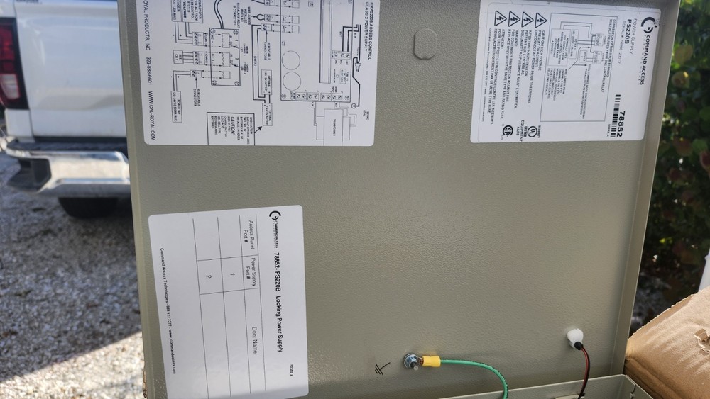 command access ps220b power supply