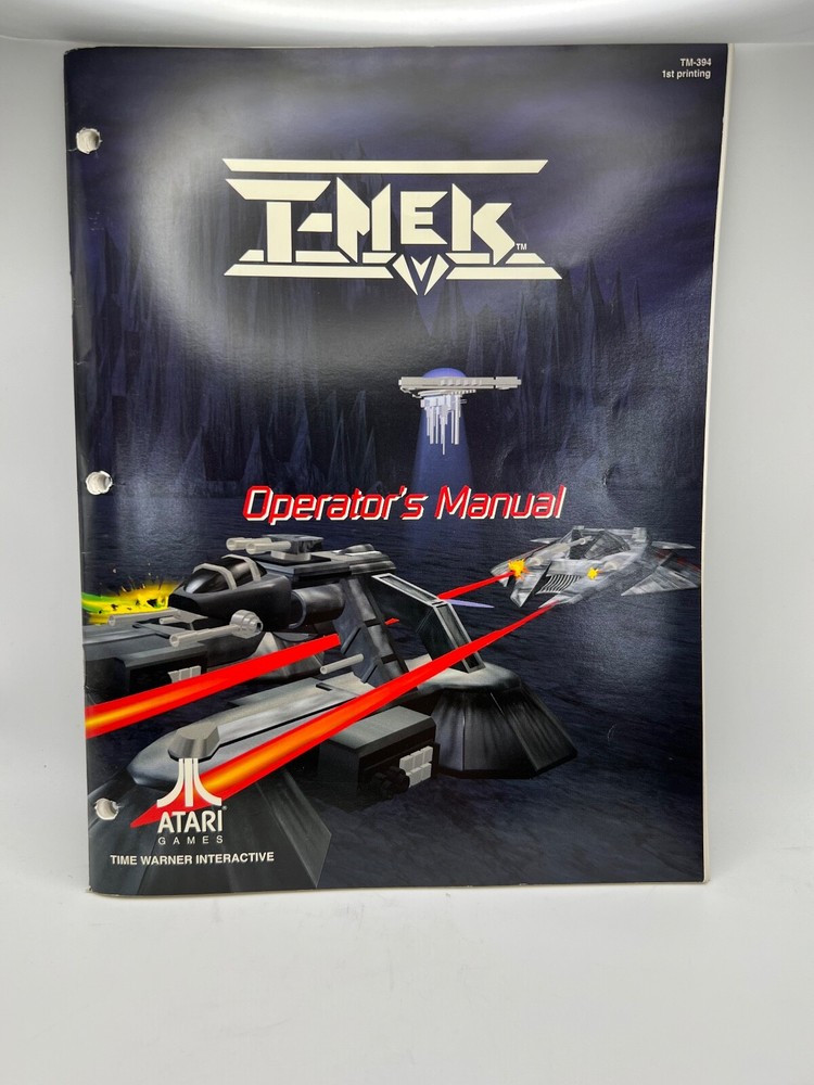 ATARI: Arcade game Manuals Collection from distributors library YOUR CHOICE