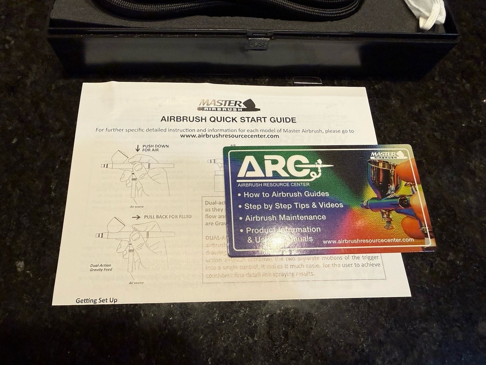 Master MODEL G78 Gravity Feed Airbrush NEW IN BOX