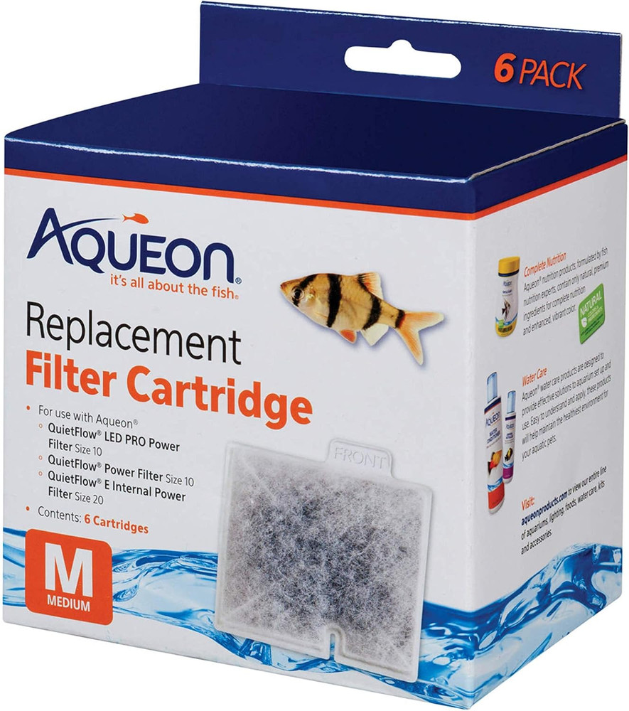 Replacement Filter Cartridges Medium - 6 Pack