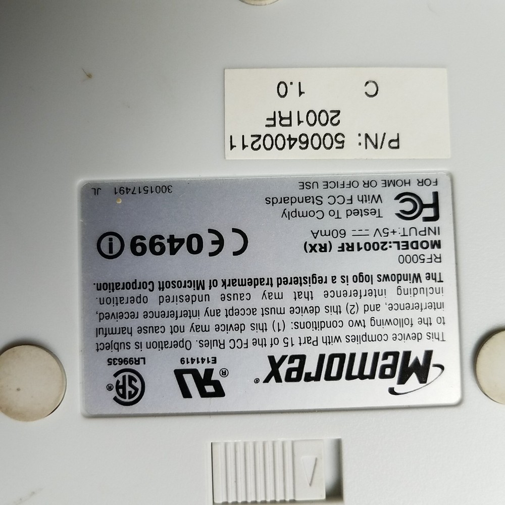 Memorex 2001RF (RX) Desktop Mouse Keyboard Receiver