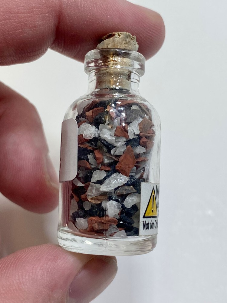 M - P Crystal Mini Gemstone Bottles Many Different Crystals!