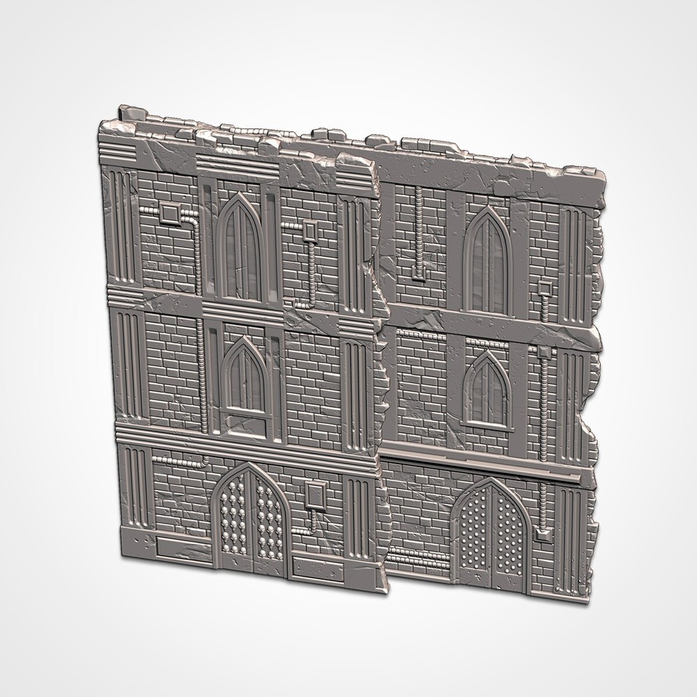 Cathedral - WTC 40K Official Foldable Terrain Set (10th Edition)