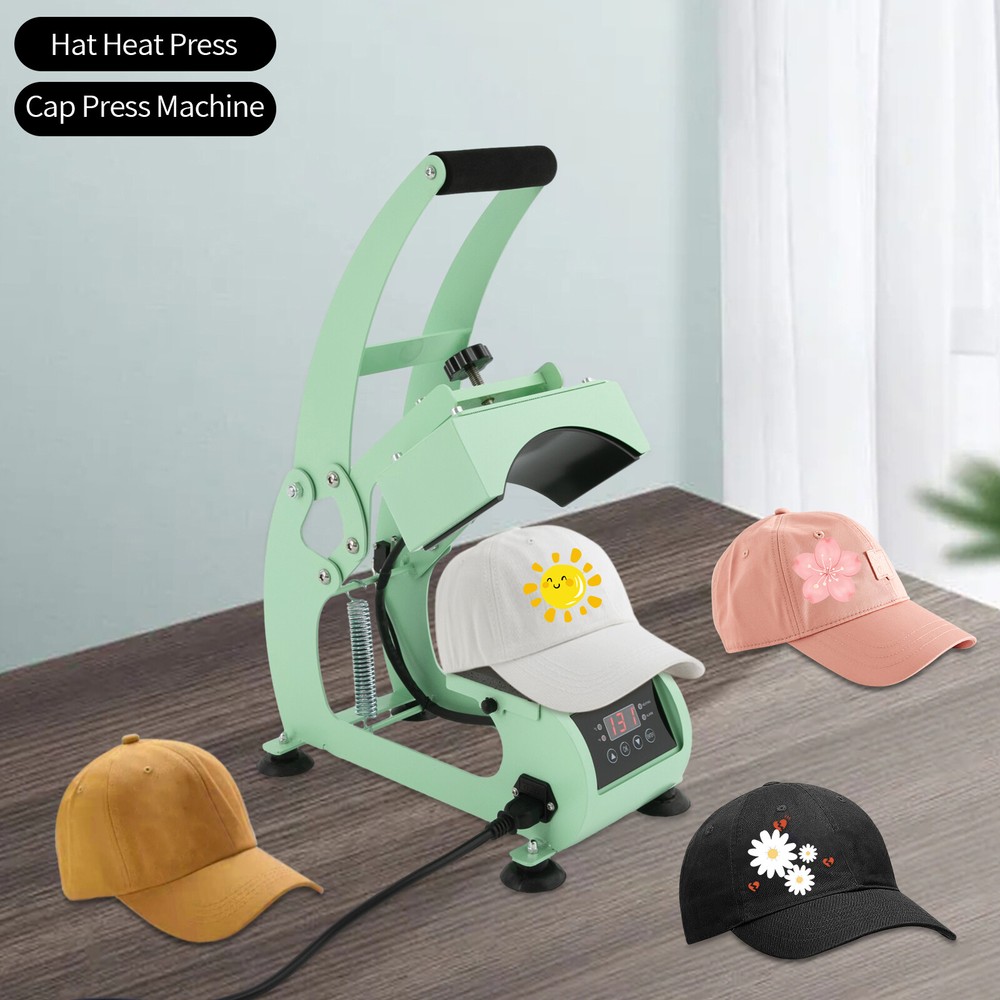 2-In-1 Hat Heat Press Machine Heating Plate Press Machine Temperature Control