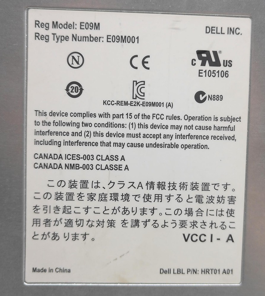 DELL CONTROL MODULE 11 DELL EQUALLOGIC E09M E09M001 CONTROLLER MODULE