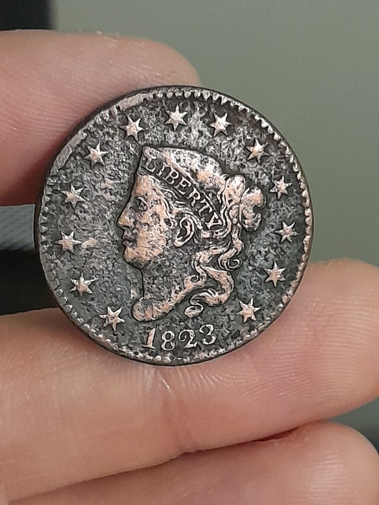 1823 Coronet Head Large Cent