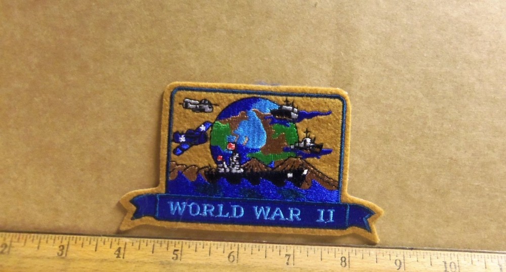 World War II Embroidered Patch