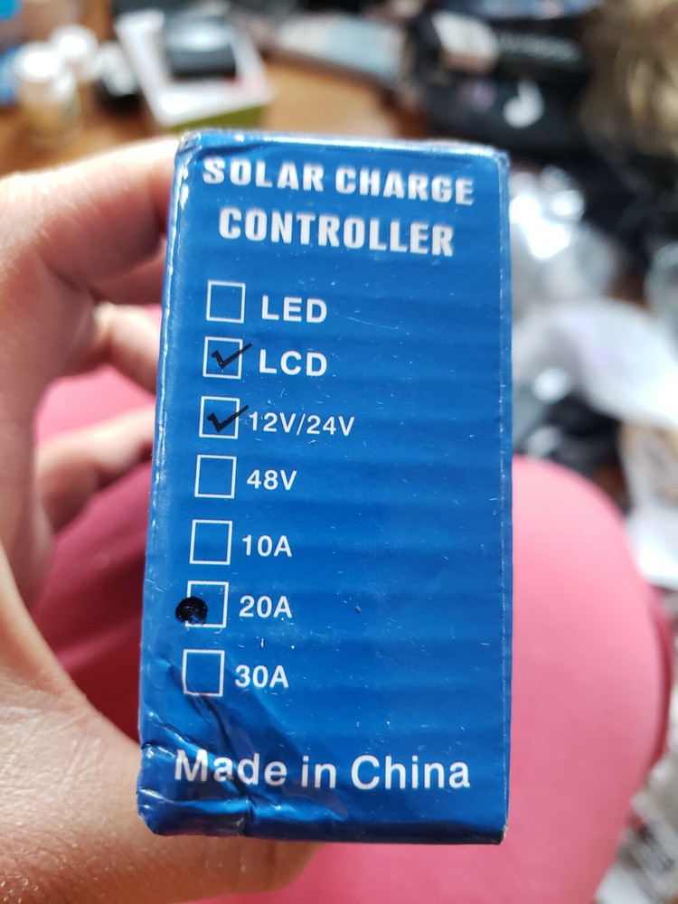 Solar Charge Controller BINEN 20A 12V/24V