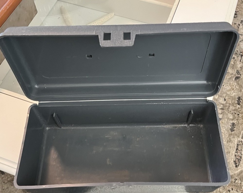 Vintage SEARS Gray ToolBox