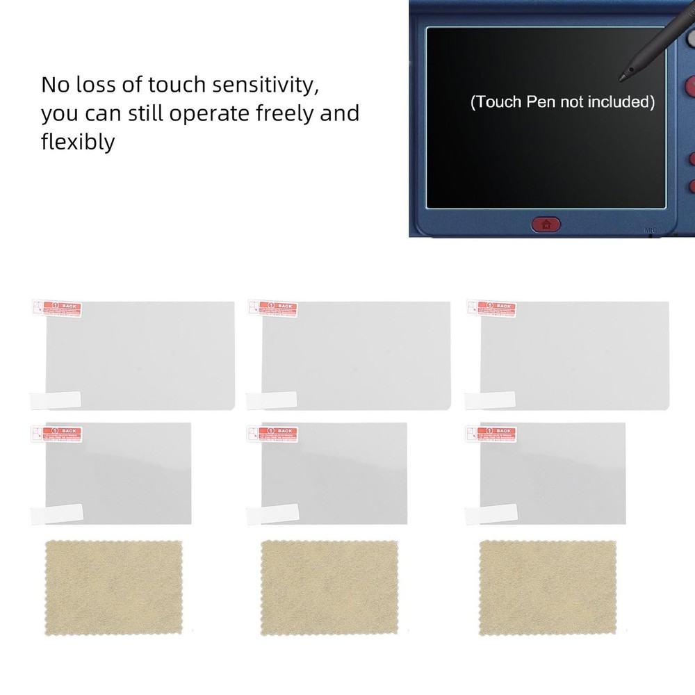 3 Sets Screen Protector Ultra Clear Anti Blue Light Scratch Resistant 9H