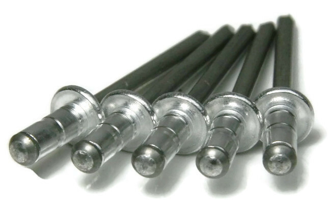 Aluminum Multi Grip Pop Rivets 1/8 Diameter (#4) Blind Rivets - 4-3 through 4-5