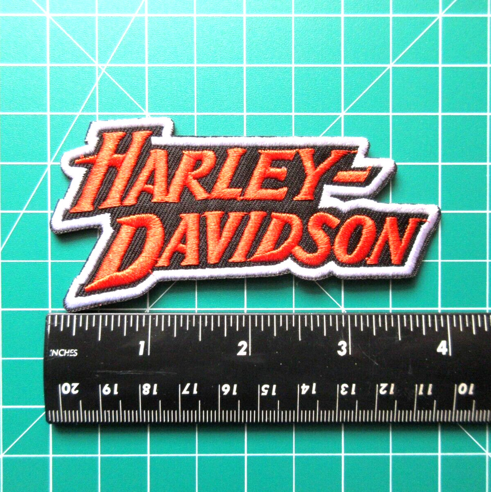 MOTORCYCLES HARLEY BIKERS VEST JACKET HAT EMBROIDERED IRON ON PATCH