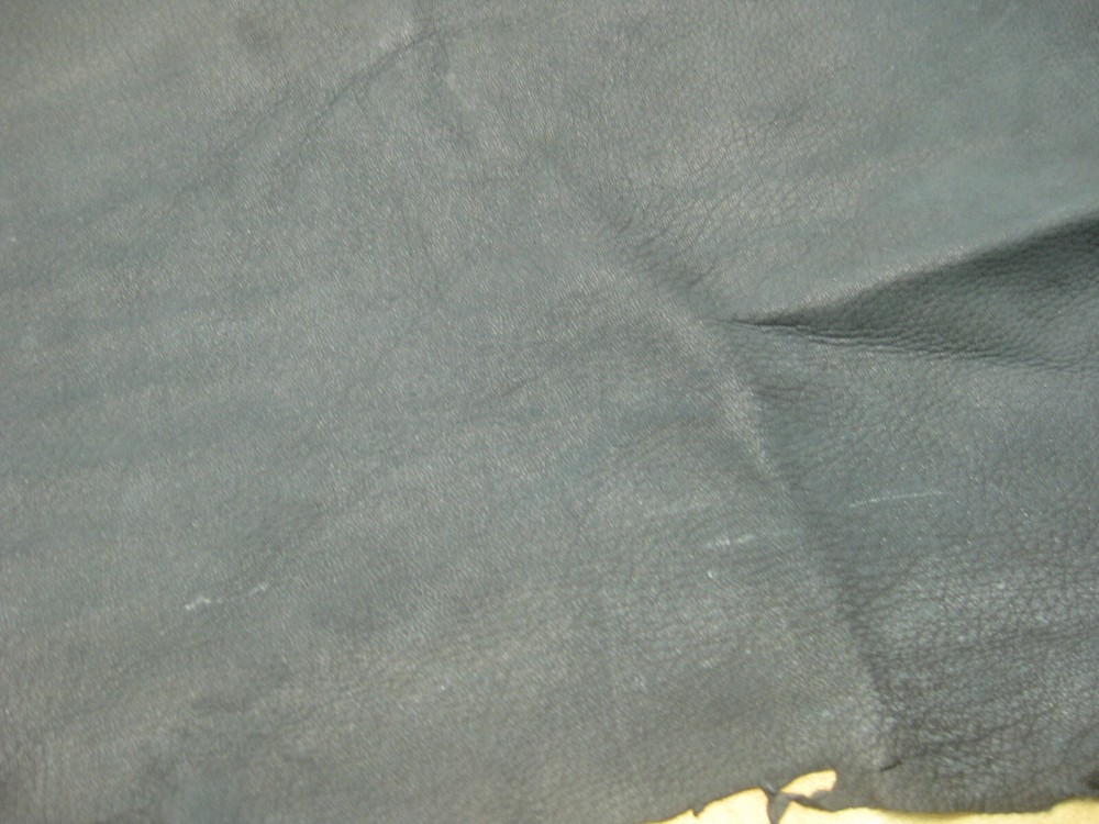 Black Top Grain Deer Leather # 0010485 ROW 71