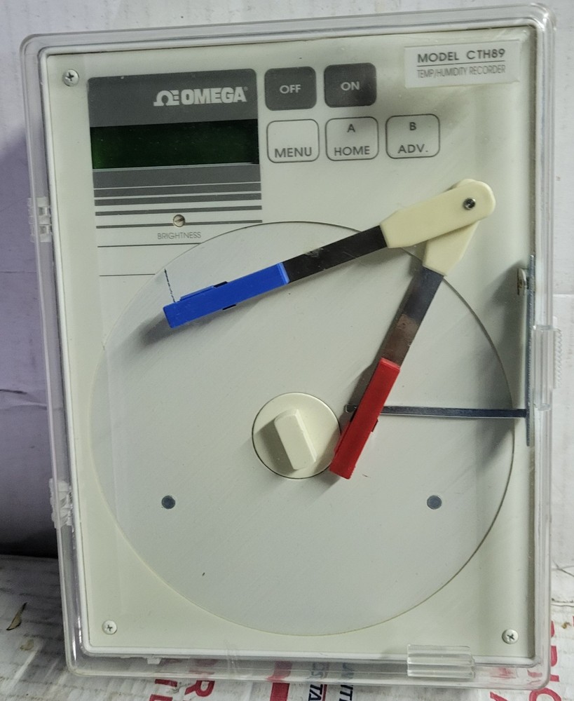 OMEGA Model CTH89 Temperature / Humidity Recorder