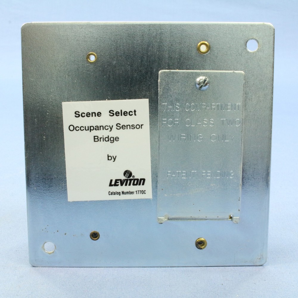 Leviton 177OC Scene Select Occupancy Motion Sensor Control Bridge No LOAD Rating