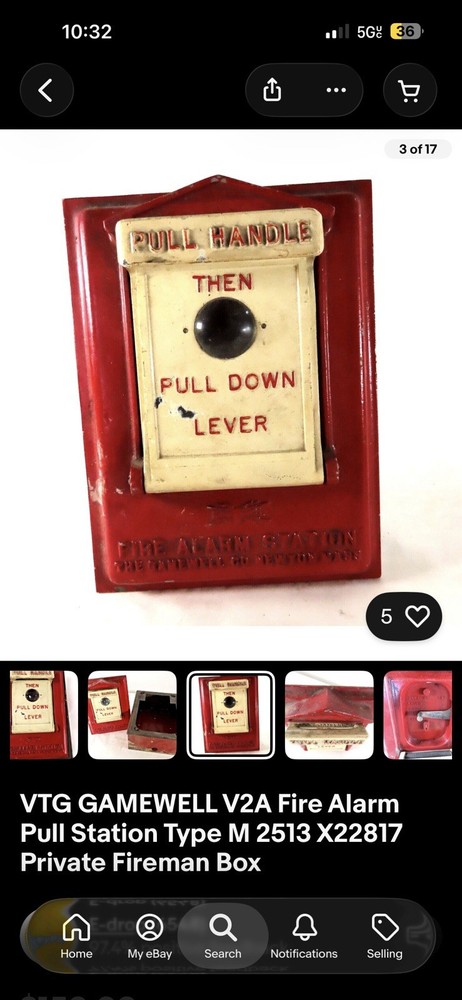 Vintage Cairns & Bro Fire Shield on Oak Panel 12" x 7 1/2"  w/ Fire Engine Tags