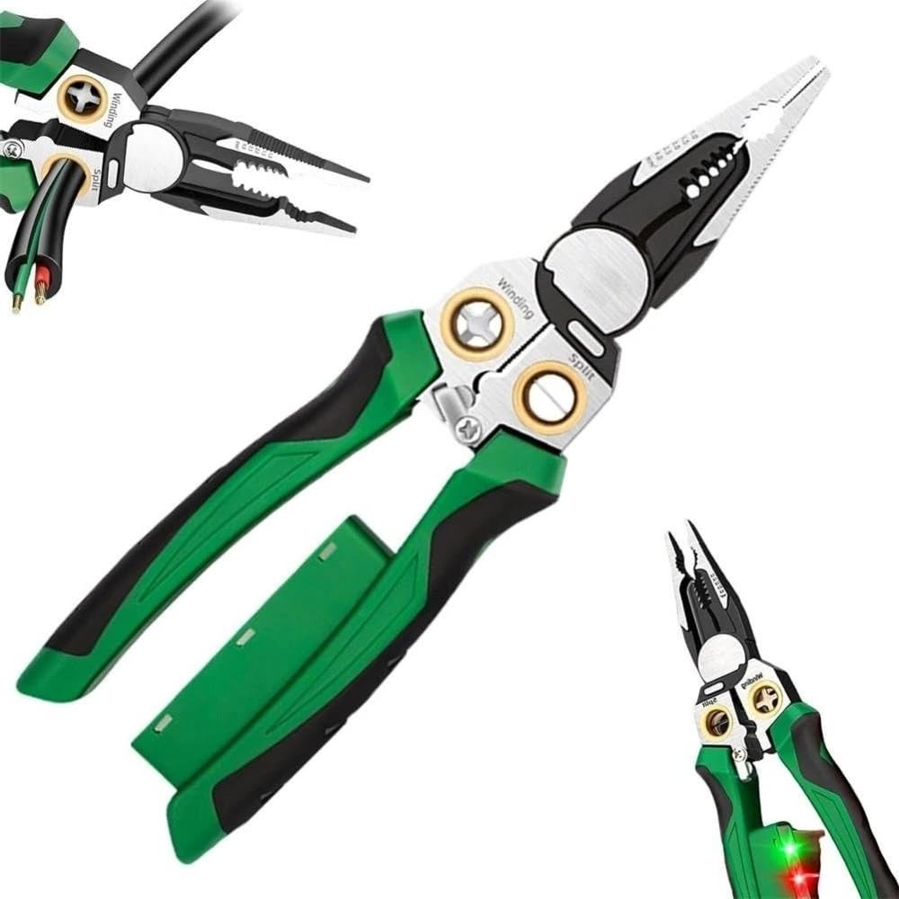 8 in 1 Wire Strippers Electricity Measurement Function,8in1 Wire Stripping Pl...