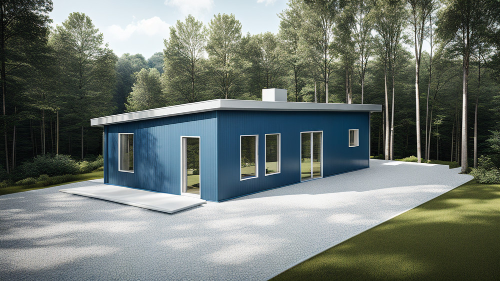 Tiny House Kit, Exterior Building Envelope Made With Structural Insulated Panels