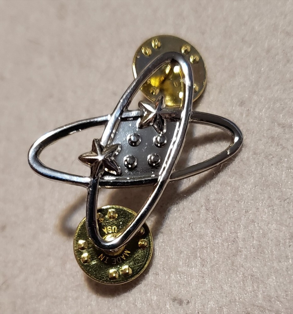 US Navy Electronics Technician Rate Hat Pin - Anodized