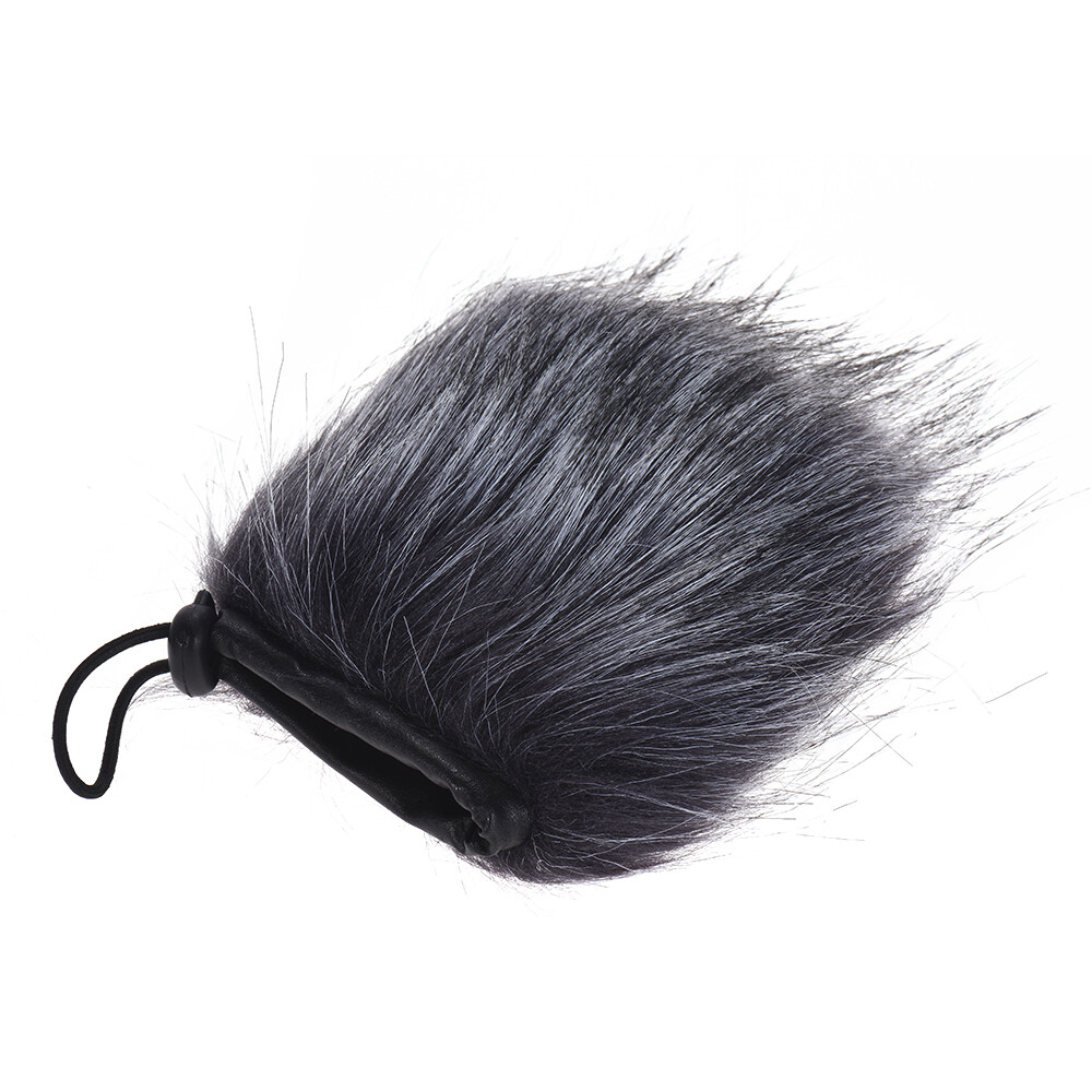 MICROPHONE WINDSCREEN ARTIFICIAL MUFF WIND COVER FOR STEREO VIDEO MIC L9C1