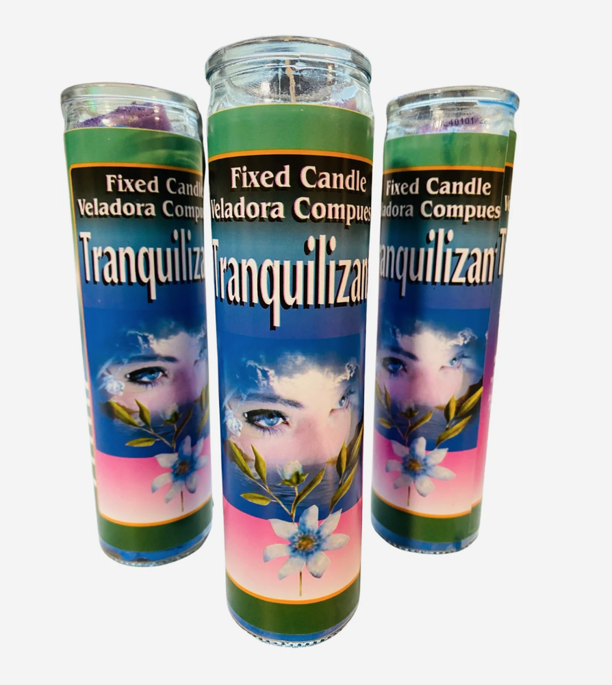 Tranquilizante Veladora Preparada, Inner Peace Fixed Candle.