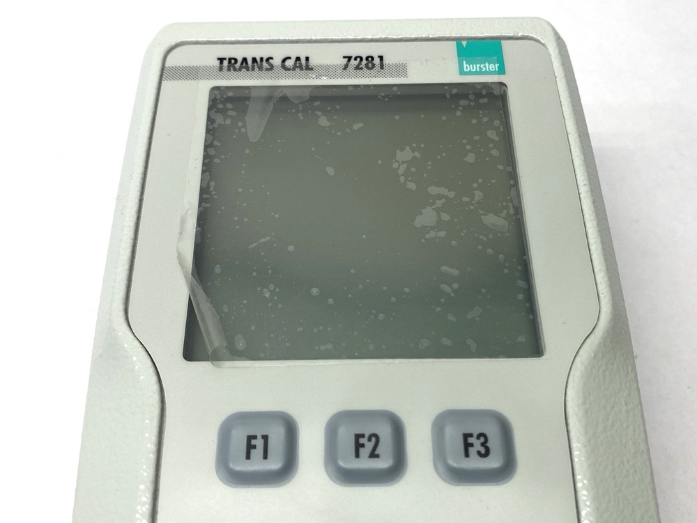Burster 7281-V0000 TRANS CAL Mobile High Precision Calibrator & Testing Device