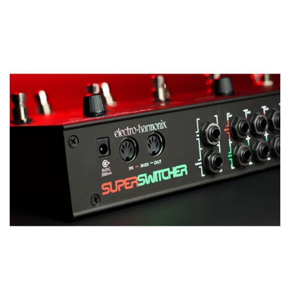 Electro Harmonix Super Switcher Programmable Effects Hub Pedal for Stage Use