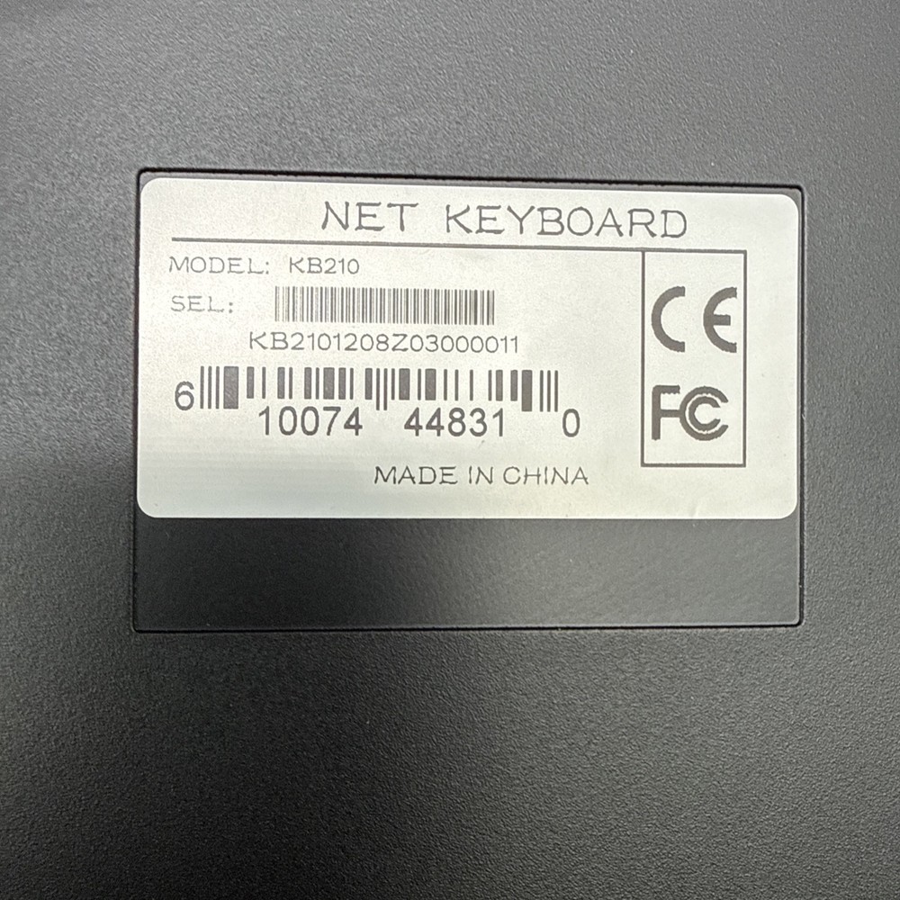 Net Key Board Controller Model KB210 For Surveillance Systems-W/Adapter