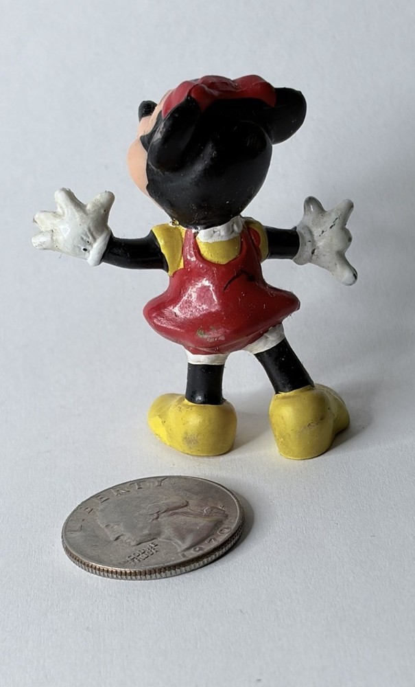Vintage Mini Mouse PVC Figurine