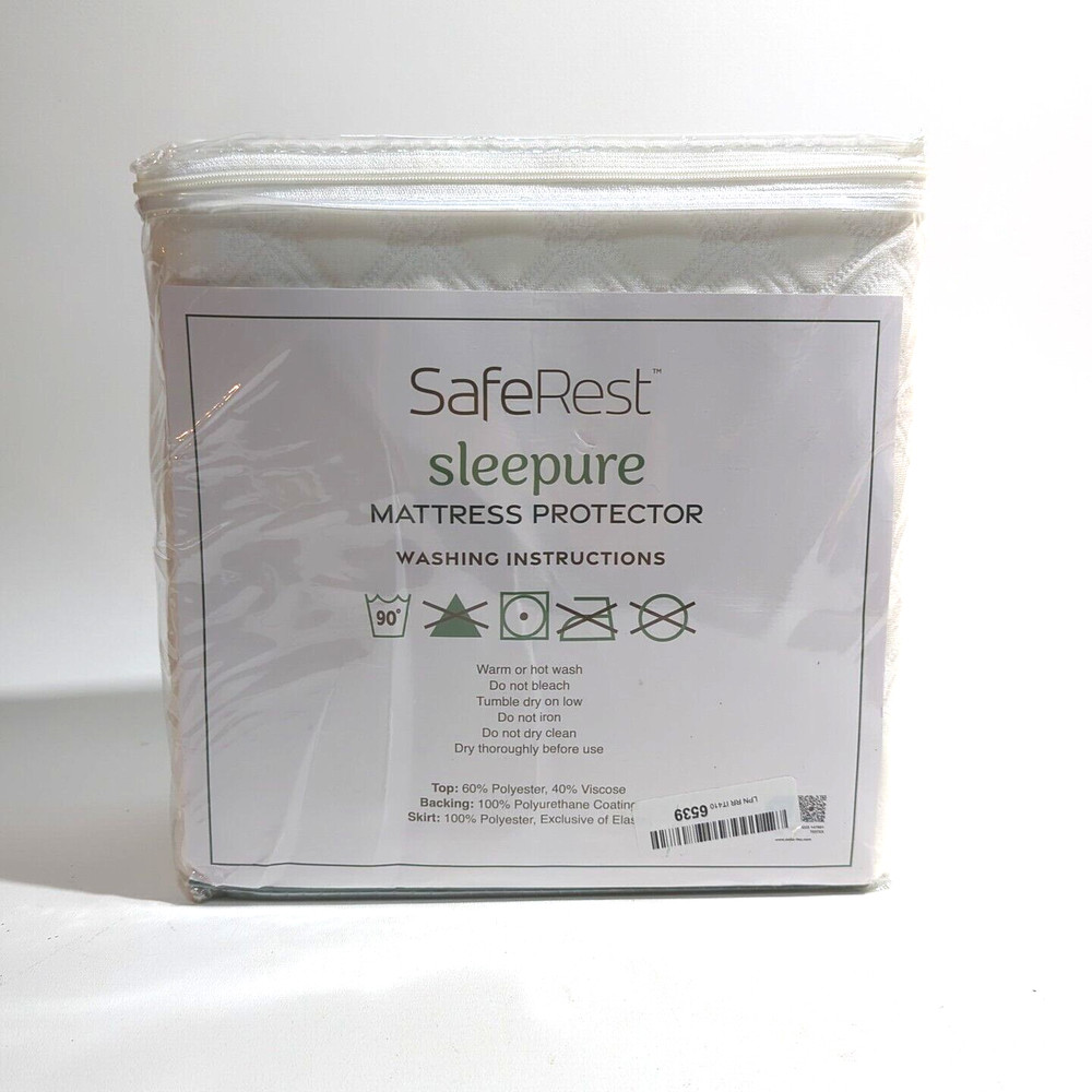 Sleepure 100% Waterproof King Size Mattress Protector - Viscose Derived