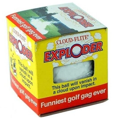 EXPLODING GOLF BALL ~ Smoke Dust Cloud - Magic Trick Funny Gag Joke Prank Toy