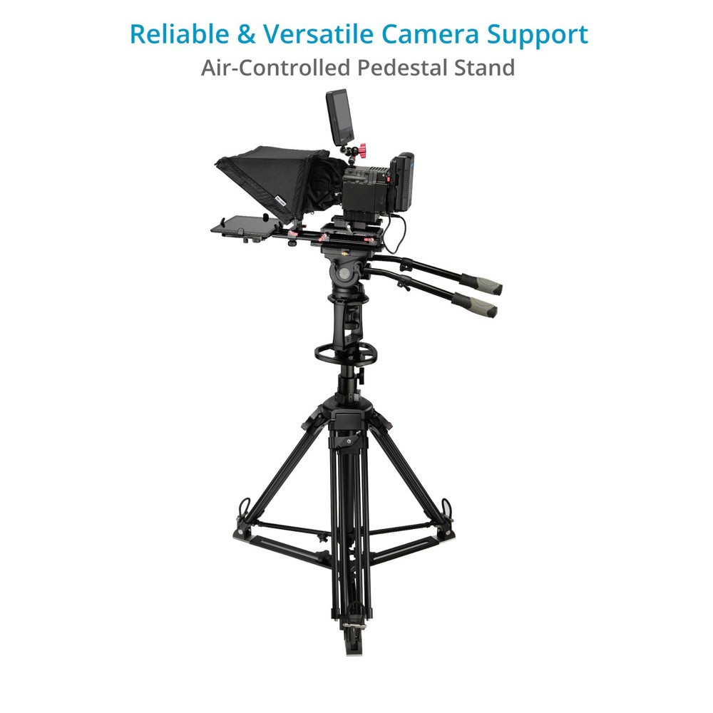 Proaim 5.6ft Air-Controlled Pedestal Stand with 100mm Mount & Ground Spreader