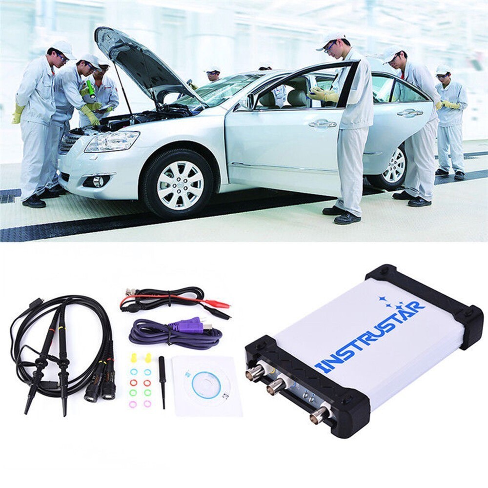 Spectrum Analyzer / DDS / Sweep / Data Recorder / PC USB Digital Oscilloscope
