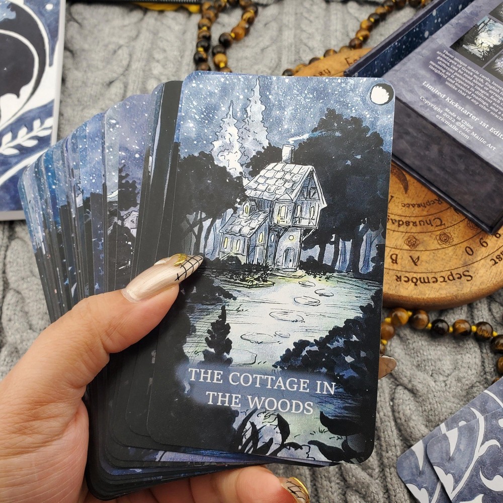 The Endless Oracle Eric Maille 53 Card Oracle Deck Kickstarter Edition USED