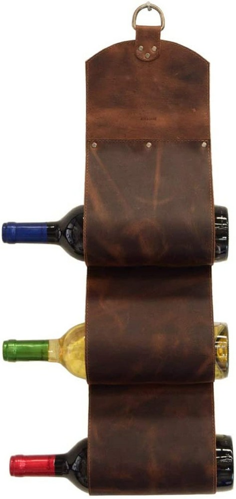 3 Bottle Wall Mounted Wine Rack Space Saving Wine Rack Wine Rack for Unique Wine