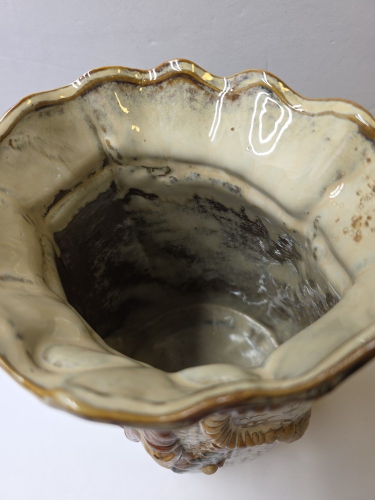 Santa's Sack Clay Vase