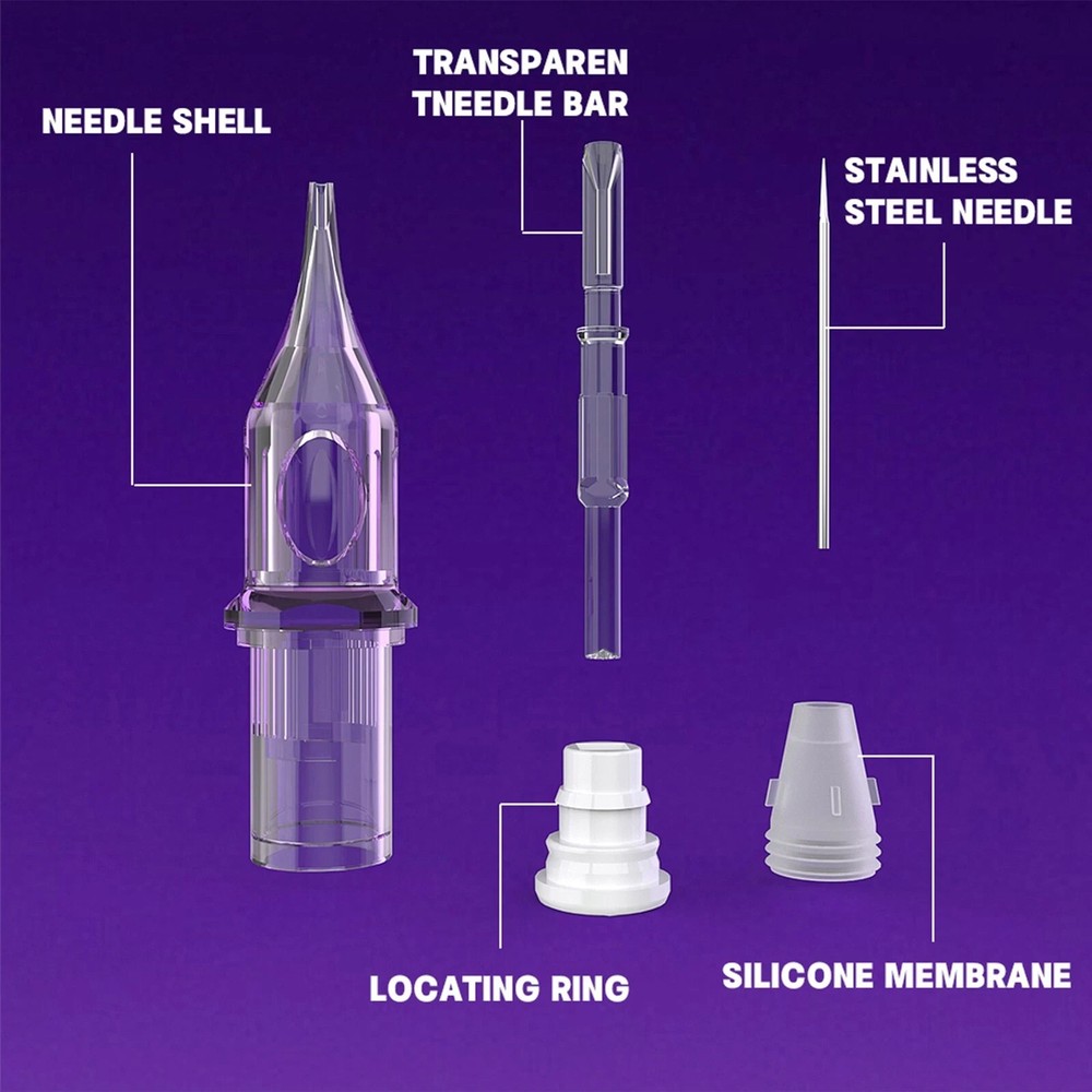 Adjustable Stroke 2.7-4.5 Wireless Tattoo Machine Pen Kit 1300mAh