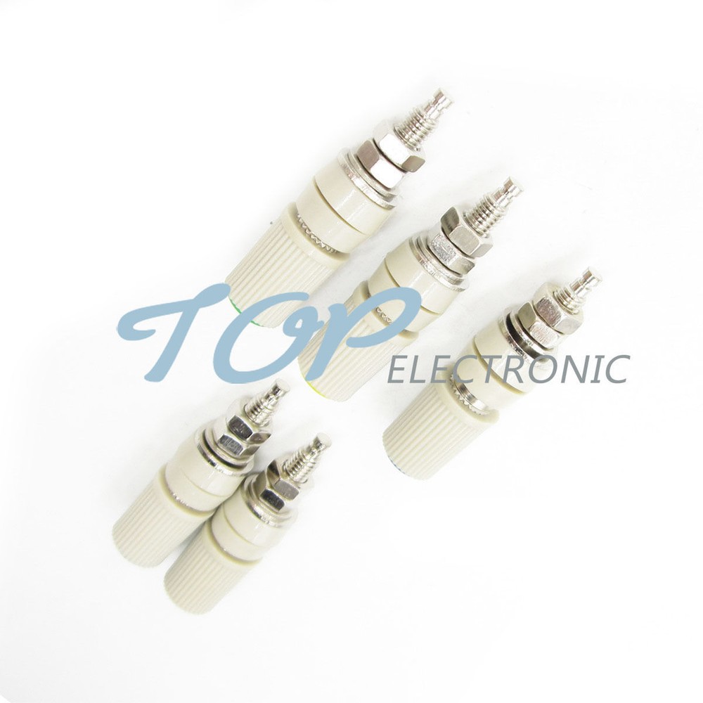 4Pcs M5 Type High Current 4mm Female Banana Jack Socket Test Binding Post