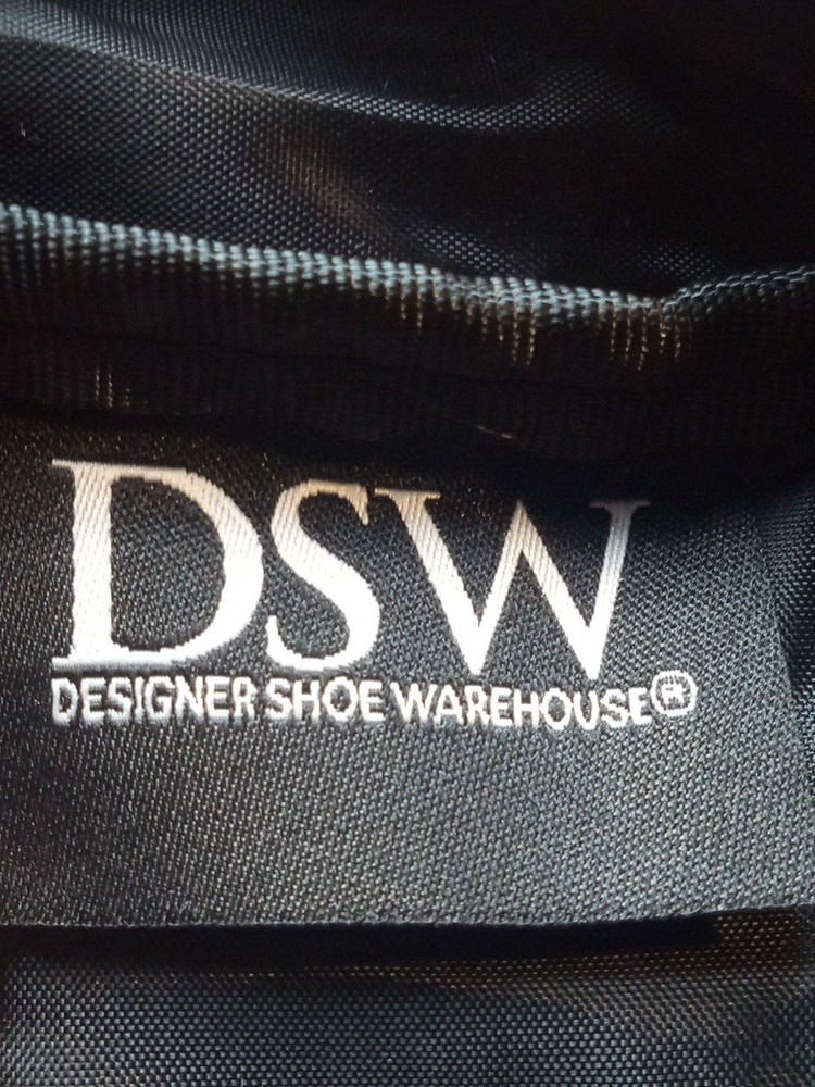 DSW SILVER GYM DUFFLE BAG