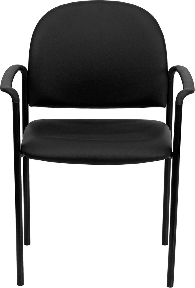 Versatile Padded Side Reception Chair, Stackable & Durable - Perfect for Offices