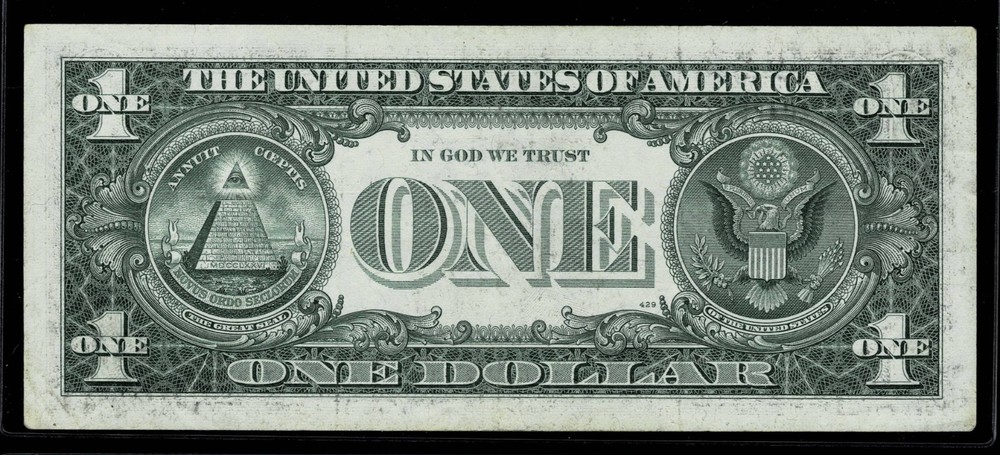 ***STAR*** 1957 $1 SILVER CERTIFICATE NOTE~XF