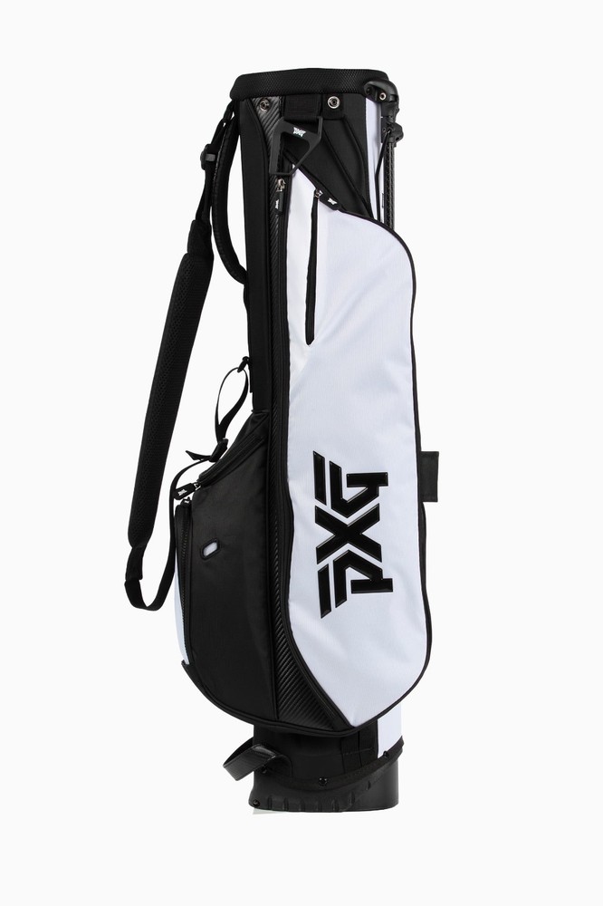 PXG Sunday Stand Bag - White/Black