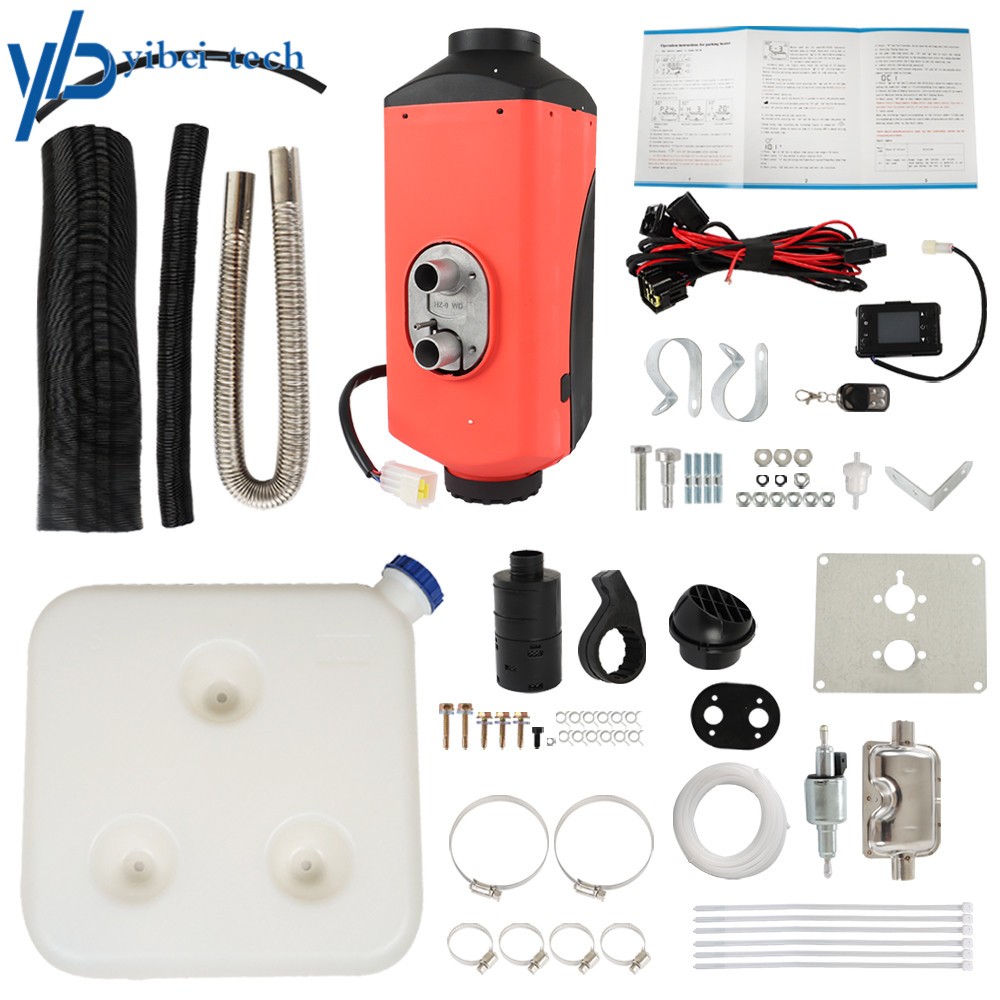 8KW 12V Diesel Air Heater LCD Thermostat Quiet 8000W For Trucks Boat Car Trailer