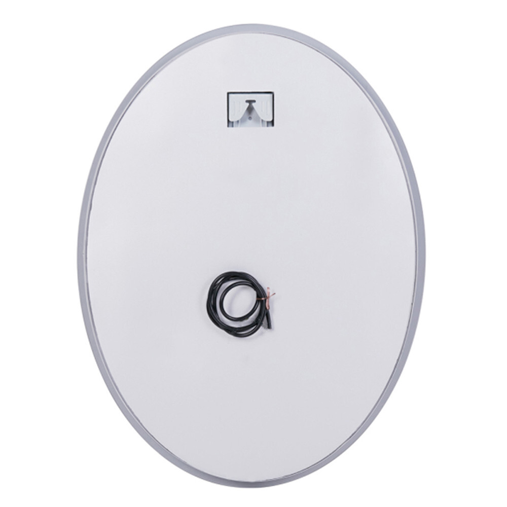 Oval LED Bathroom Mirror Frontlit & Backlit AntiFog Dimmable Wall Vanity Mirror