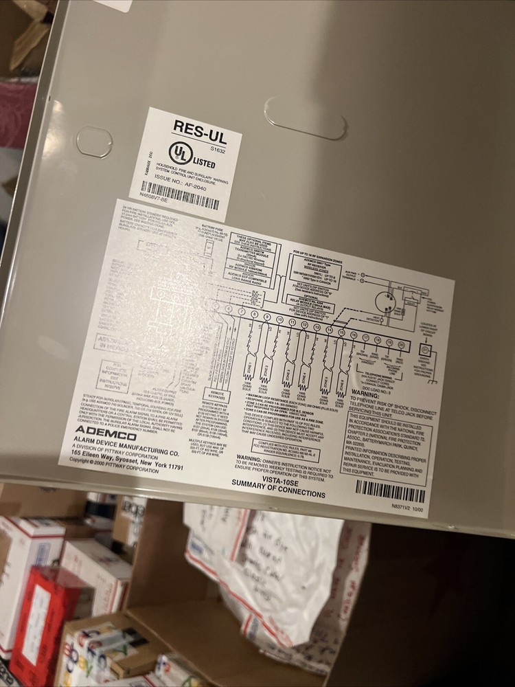 ademco loop expansion module with enclosure tested & working 90226
