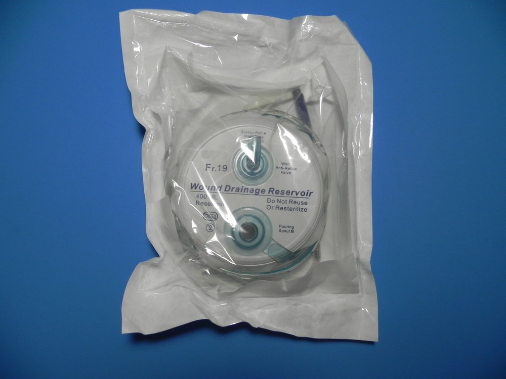 Closed Wound Drainage Set 19FR, Medical Grade