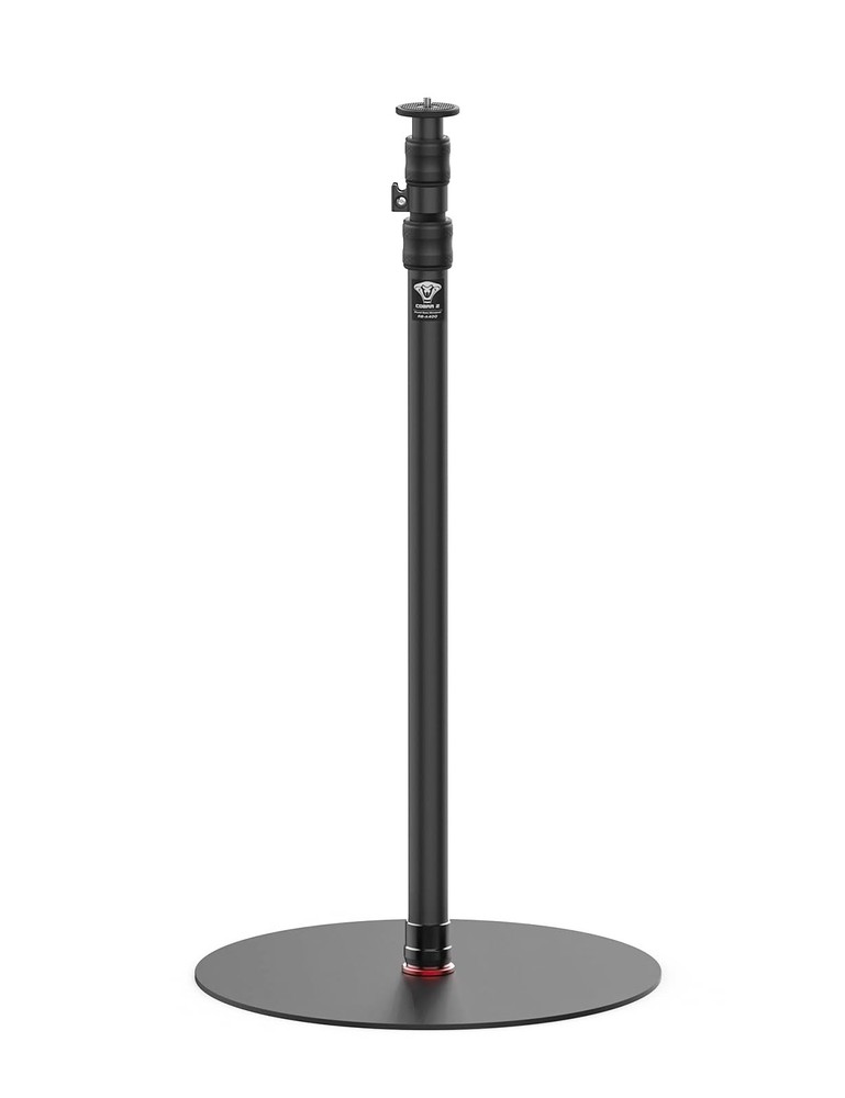 A400 Round Base Monopod Stand, 79'' Studio Light Stand with Flat Base, Alumin...